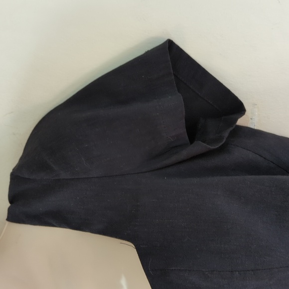 ZARA Linen Blend Crop Top - Picture 7 of 16